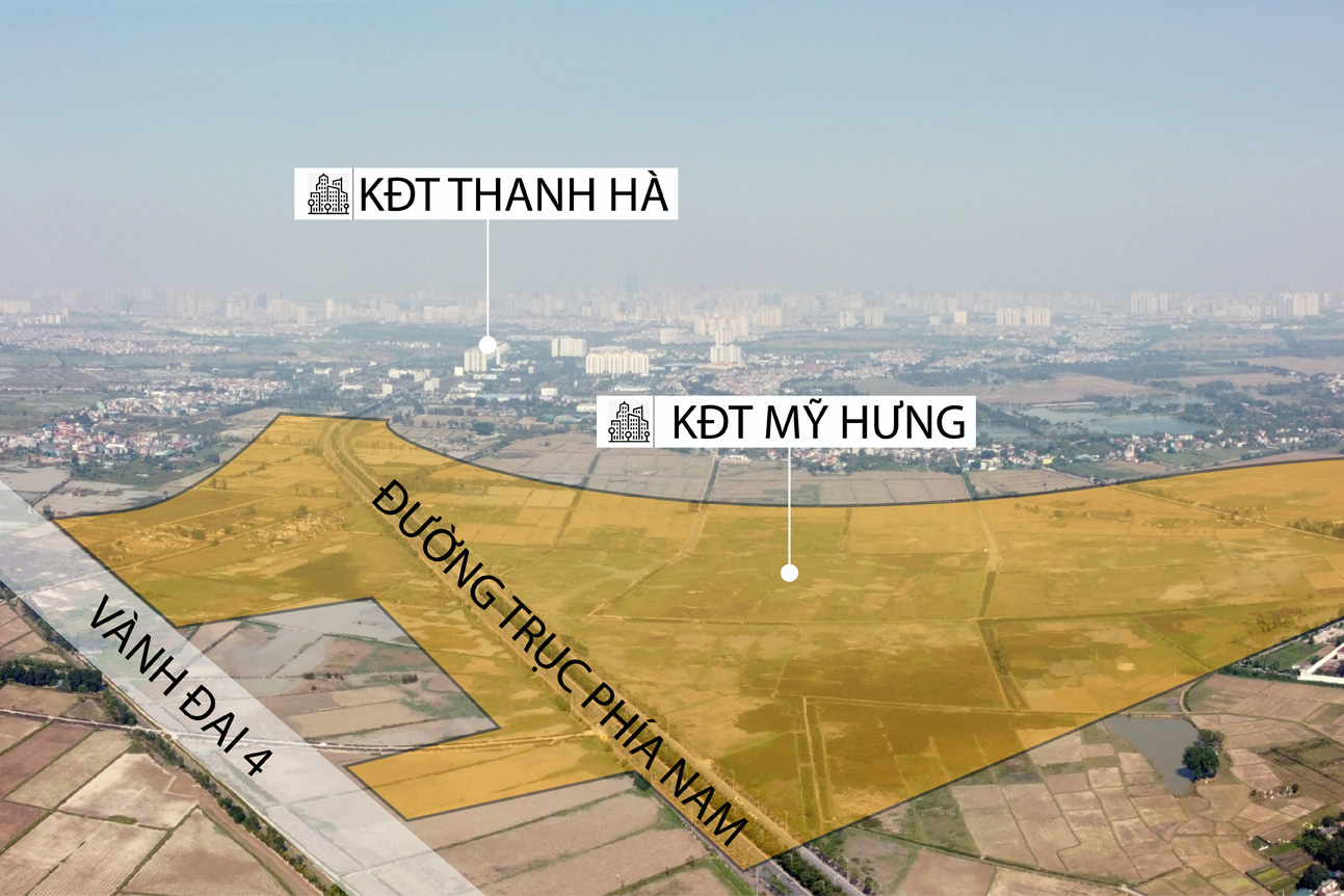 Đường đi đến khu đô thị Mỹ Hưng Cienco 5 Hải Phát