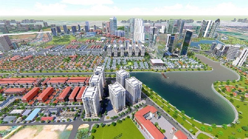 Đường đi đến khu đô thị Mỹ Hưng Cienco 5 Hải Phát