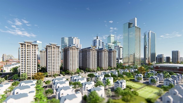 Tiến Độ Xây Dựng Khu Đô Thị Mỹ Hưng Cienco 5 Hải Phát