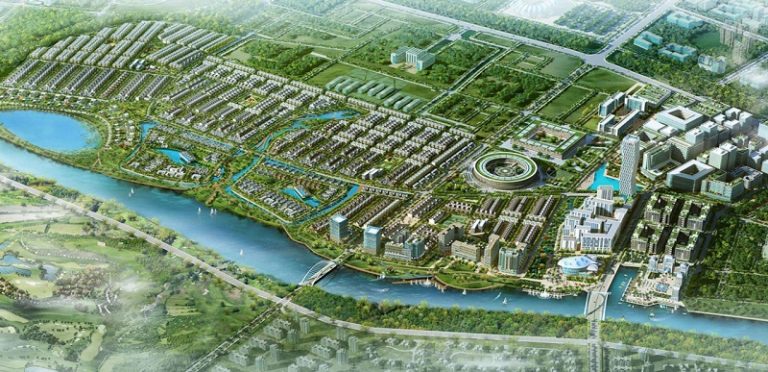 Vị trí khu đô thị Mỹ Hưng Cienco 5 Hải Phát 