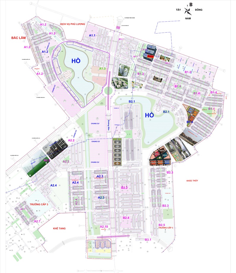 Quy hoạch khu đô thị Thanh Hà Cienco 5